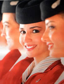 flight attendants females only in jordan